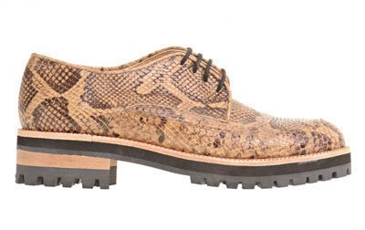 Zapatos Oxfords animal print de Prüne